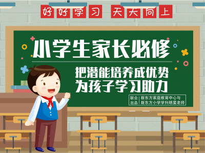 小学生家长必修：把潜能培养成优势，为孩子学习助力