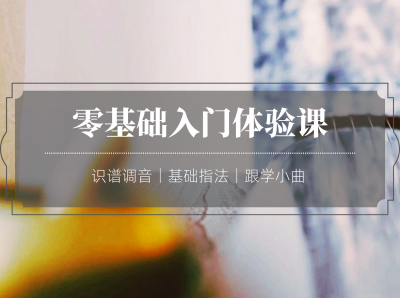 零基础入门体验课