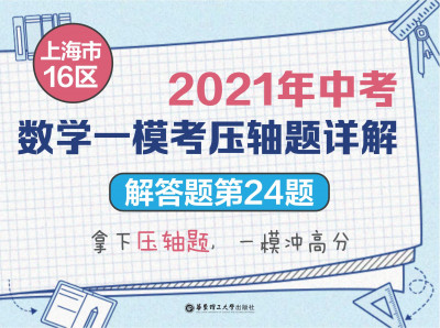 上海市16区中考数学一模考压轴题详解（解答题第24题）