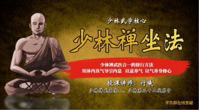 正宗少林禅坐法