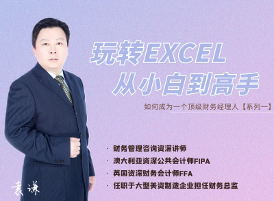 玩转Excel从小白到高手（初、中、高全系列）