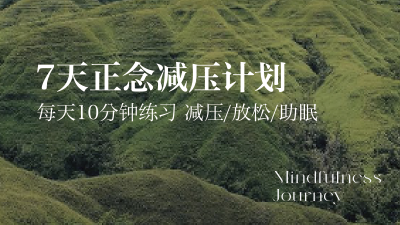 7天正念入门·正念减压计划