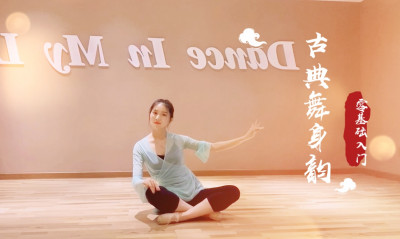 【全9期】北舞老师授课，零基础入门必学_古典舞初级身韵教程