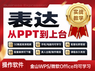 商务表达与演讲：从PPT到上台