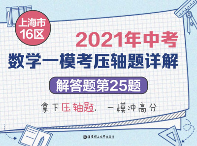 上海市16区中考数学一模考压轴题详解（解答题第25题）