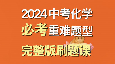 2024中考化学重难点题型专项刷题课
